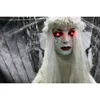 Other Event Party Supplies Life-Size Halloween Decoration Animatronic Bride Indoor/Outdoor Flashing Red Eyes Poseable Battery-Operated 230912