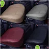 Tapis de coussin en cuir PU respirant pour siège de voiture, coussin de chaise avant quatre saisons, antidérapant, livraison directe, Dhivc