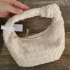 Nieuwe Designer Tote Bag Voor Vrouwen Echt Leer Geweven Top Mini Jod Bags Satchel Cloud Breien Handtas Lady Classic Leuke Zadeltassen