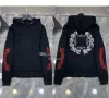 Mode Luxe Hommes Vestes Designer Chromes Zipper Sweatshirts Coeur Fer À Cheval Croix Imprimer Marque Ch Sweats À Capuche Femmes Manteau Casual Pull Lâche Veste xxxl