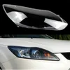 Copertura in plexiglass Fari anteriori Paralumi trasparenti Maschere per lampade Faro Borsette Custodia per lenti in vetro per Ford Focus 2012-2014
