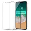 واقي الشاشة 9H لـ iPhone 15 14 13 12 11 Pro Max XS XR Glass Glass for iPhone 7 8 Plus LG Stylo 6 Film 0.33mm مع صندوق ورق