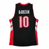 DeMar 10 Derozan Raptores Basketball Jersey 2012-13 Torontos Kyle 3 Lowry Throwback Black Size S-XXXL