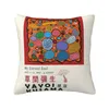 Pillow Yayoi Kusama Pumkin Decoration Nordic Abstract Painting Salon Square Pillowcase