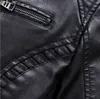 Jaqueta de couro masculina de pele falsa, jaqueta de couro de inverno com forro super quente, jaquetas pretas plus size 6xl, casacos masculinos casuais de negócios l230913