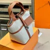 Mini Bucket Designer torebka torba na ramię damska luksusowa moda torba posłańca portfela skórzana torba świąteczna 230912