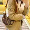 Size 23x7x13cm luxury Shoulder Bag designers Handbags Purses Bag Brown flower Women Tote Brand Letter Leather Shoulder Bags crossb277F