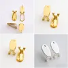 기타 Taidian Sier Fingernail Earring Post 원주민 여성 Beadswork Jewelry 찾기 50 조각/lot1 드롭 배달 결과 com dhlrd