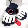 Gants de Ski à cinq doigts pour hommes, chauds, cyclisme, conduite, mode hiver, gants de Ski chauds, gants de Sport en plein air