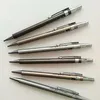 6Pcs 0.5mm/0.7mm Metal Automatic Pencil Mechanical Draft Drawing Holder Random Style