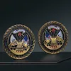 Army 1775 Military Challenge Coin, Army Navy Air Collectible Police Prayer Appreatiation Veterans Déclaration d'indépendance
