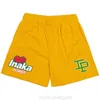 Mens Shorts Inaka Power Homens Mulheres Clássico Ginásio Basquete Malha Uma Camada Moda Casual Running Sports IP