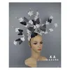 Chapeaux Accessoires De Cheveux À La Main Grand Papillon Bandeau France Femmes Branche Plante Bandeau Cocktail Party Show Dames Bandeau Dr Dhzse