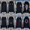 Men's Hoodies Sweatshirts Mens Chrome Winter Heart Hoodie Ch Long Sleeve Loose Coat Hooded Hoody Men Woman Hip Hop Chromees Hearts 7ATH