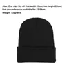 Bérets Simple unisexe tricoté chapeau 8 couleur unie extensible pour temps froid portant chauffe-tête D88