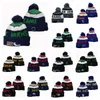 Modedesigner Winter gestrickt Outdoor Paare Hut Snapbacks Masken Masken Unisex Sports Mützen Freizeitfußball Hip Hopthut gemischte Bestellung mit Original -Tag