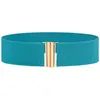 Vier seizoenen casual dames elastische stretch tailleband met jurk mode rubberen riem nieuwe decoratieve riemriemen voor dames