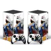 fashion design Anti-Scratch Protective Skin Cover Sticker for Xbox Series X Game Console and 2 Controllers