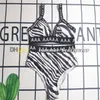 Zebra impressão roupa de banho feminina sem costas maiô sexy push up maiô uma peça swim wear