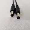 5.5mm x 2.1mm DC 1 Female to 2 Male 2-Way Splitter Power Cable Cord Copper Wire for CCTV Camera System