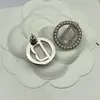 Femmes Or Stud Boucle D'oreille Designer Bijoux Cerceaux Boucles D'oreilles En Argent pour Hommes Oreille Lettre Goujons De Luxe Cerceaux Boucles D'oreilles De Mode CHD23091314 capsmens