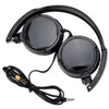 Flexible Adjustable Headset 3.5mm Wired Over Ear Headphones With Microphone For PC MPC Cell Phone Bass Stereo Headphone
