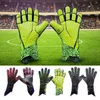 Guanti sportivi Guanti da calcio professionali Portiere Lattice Protezione addensata Adulti Bambino Portiere Sport Portiere di calcio Guanti da calcio 230912