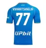 Erwachsenen-Set 23 24 SSC Napoli Fußball-Trikots Halloween LOZANO OSIMHEN ZIELINSKI LIMITED EDITION Fußballtrikot MAGLIA RRAHMANI MARADONA 2023 2024 Neapel Herren-Kinder-Set