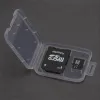 粉砕コンテナボックス4スタイルカード保護ケースコンテナメモリカードボックスSD CF TFカードプラスチックストレージボックスZZを持ち運びやすい