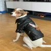 Glorious kartal desen köpek ceket pu deri ceket yumuşak su geçirmez açık köpek yavrusu dış giyim moda kıyafetleri küçük petxxs-xxl t248s