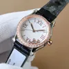 Zegarek damski 36 mm panie wszystkie szafirowe Wodoodporne Ruch kwarcowy