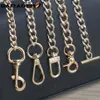Metal bag Chain crossbody Replacement Shoulder Strap Female Straps For Bags Original High Quality Bag Parts Chain Accessories 2112242P