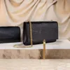 高品質の金色のタッセルチェーンラグジュアリーウォレットミニ財布クロスボディデザイナーバッグウーマンハンドバッグショルダーバッグデザイナー女性の贅沢ハンドバッグ
