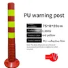 PU warning column, plastic warning column. Anti-collision warning post