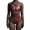 NXY BDSM Bondage Sexy Leather Harness Women Bra Body Lingerie Garter Belt Leg Tight Goth Accessories Stockings with Set Sex Shop