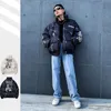 Parkas pour hommes Streetwear Hip Hop veste Parka Y2k Hurt Bear imprimer hommes femmes hiver Harajuku doudoune surdimensionné chaud manteaux unisexe vêtements d'extérieur 230912