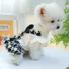 Vêtements de chien Robe d'hiver Robe de costume de fille de printemps Robes de chat Yorkies Poméranien Shih Tzu Caniche maltais Bichon Schnauzer Vêtements Jupe