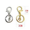 Keychains Lanyards 20Pcs Metal Snap Hook Lobster Clasps Lanyard Keyrings Keychain Jewelry Findings Drop Delivery Fashion Accessories Dhozb