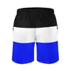 Shorts pour hommes Plage Anime Drapeau de Moresnet Respirant Séchage rapide Nouveauté Lâche Cordon de serrage réglable Élastique Mâle