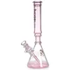 Phoenix hookah glass bong 12.5 "비이커베이스 유리 봉수 파이프 두꺼운 유리 흡연 봉 Recycler dab rigs new design