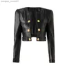 Men's Fur Faux Fur Womens Designer Jackets Woman Coats Autumn Spring Style Slim For Lady Genuine leather Jacket Designer Coat L230913