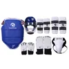 Outros artigos esportivos Taekwondo Conjunto de cinco peças Capacete Armadura Kickboxing Guantes De Boxeo Luva de boxe Capacete Taekwondo Equipamento Protetor de cabeça Spats 230912