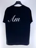 Nieuwe Heren T-shirts Dames Tees Luxe Ontwerpers T-shirts Hemelsblauw Ronde Hals Letter T-shirt Mannen Casual Korte Mouw Straat Designer Top