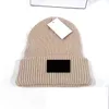 10pcs kış adam moda siyah beanie kadın kafatası kapsr sıcak şapka noel gife erkekler rahat spor işlemeli rüzgar şapkaları unisex bayanlar lable renk kapakları 10 colors