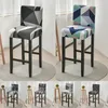 Chair Covers Anti-slip Seat Protector Case Stretch Slip Slipcovers Spandex Bar Stool Cover Home El Banquet Dining Decor