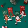 Nuovi calzini natalizi Calzini regalo Pendenti per albero di Natale Borse decorative Accessori per la casa Commercio all'ingrosso