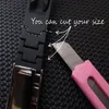 20mm New soft durable waterproof watch band RUBBER strap for ROL SUB GMT YM with slippage silver original steel clasp240P271v