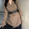 Belts Gothic Cool Pu Leather Harajuku Suspender Punk Body Bondage Straps Women Belt Chest Cloth Decorative