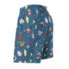 Herrenshorts Food Delicacy(0003) Anime BeachVintage Verstellbarer Kordelzug Atmungsaktive, schnell trocknende StrandshortsLose, lockere, elastische Hawaii-P