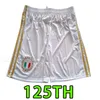 2023 Italien Fußball -Shorts Italia 23 24 Fans Spieler Version Verratti Chiesa Gnonto Fußballhose T Lorenzo Pinamonti Politano Grifo Home Away Icon 125th